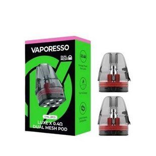 Картридж Vaporesso LUXE X 0.4 Om DUAL MESH 5ml vaporesso-luxe-x-0.4-om-dual-mesh-5ml фото