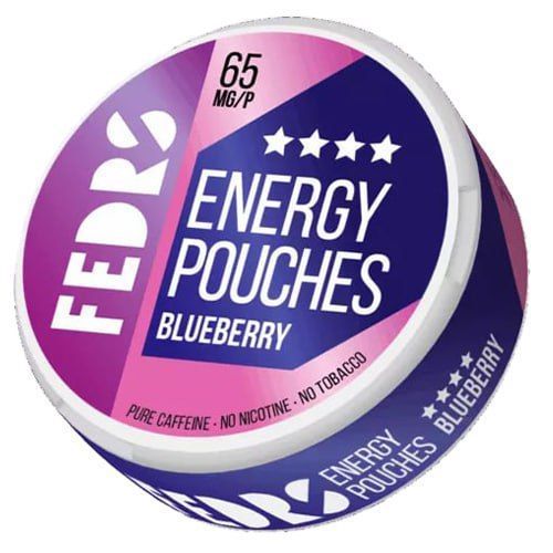 Кофеїн Паучі Fedrs Energy Pouches Blueberry fedrs-energy-pouches-blueberry фото