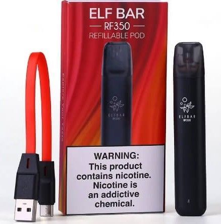 Pod Elf Bar RF350 Black pod-elfbar-rf350-black фото